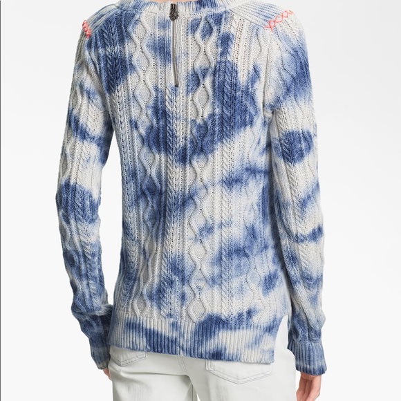 Cotton tie dyed sweater by Maison Scotch. - Picture 6 of 7